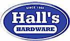 Halls hardware's logo Halls hardware's Company logo
