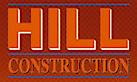 Hill construction's logo Hill construction's Company logo