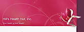 Hill's Health Hut's logo Hill's Health Hut's Company logo