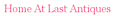 Kaw Valley Hearing's Competitor - Home at Last Antiques logo