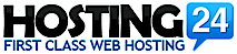 Hosting24's logo Hosting24's Company logo