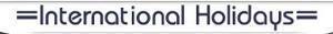 International Holidays Inc