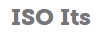 ISO Its's logo ISO Its's Company logo