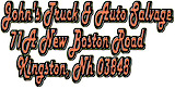 Johns Truck And Auto Salvage