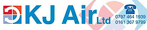 K J Air's logo K J Air's Company logo