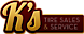 A.R.S.'s Competitor - K's Tire Sales & Service logo