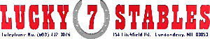 Lucky 7 Stables's logo Lucky 7 Stables's Company logo