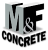 M & F Concrete's logo M & F Concrete's Company logo