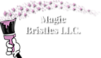 Magic Bristles Painting's logo Magic Bristles Painting's Company logo