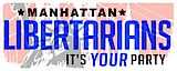 Manhattan Libertarian Party's logo Manhattan Libertarian Party's Company logo