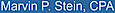 Marvin P. Stein, CPA