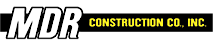 MDR Construction's logo MDR Construction's Company logo