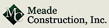 Meade Construction's logo Meade Construction's Company logo