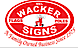Mel Wacker's Sign