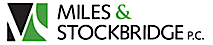 Miles & Stockbridge's logo Miles & Stockbridge's Company logo