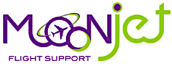 Moonjet's logo Moonjet's Company logo