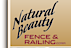 Natural Beauty Fence And Railing