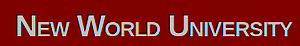 New World University's logo New World University's Company logo