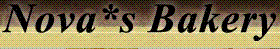 Nova's Bakery's logo Nova's Bakery's Company logo