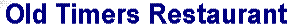 Oldtimersrestaurant's logo Oldtimersrestaurant's Company logo