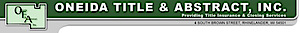 Oneida Title & Abstract's logo Oneida Title & Abstract's Company logo