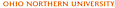 Cedarville University's Competitor - ONU logo
