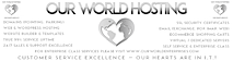 Our World Hosting's logo Our World Hosting's Company logo
