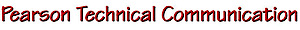 Pearson Technical Communication