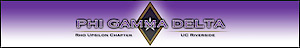 Phi Gamma Delta (Fiji) Rho Upsilon Chapter's logo Phi Gamma Delta (Fiji) Rho Upsilon Chapter's Company logo