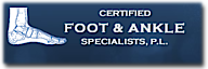 Podiatrist Boca Raton - Certified Foot & Ankle Specialists, P.l's logo Podiatrist Boca Raton - Certified Foot & Ankle Specialists, P.l's Company logo