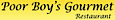 West End Drug Company's Competitor - Poor Boy's logo