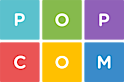 PopCom's logo PopCom's Company logo