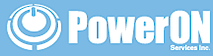PowerON's logo PowerON's Company logo
