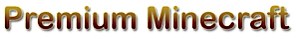 Premium Minecraft's logo Premium Minecraft's Company logo