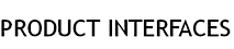 Product Interfaces