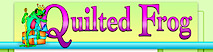 Quilted Frog's logo Quilted Frog's Company logo