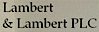 R Bradley Lambert PLC