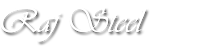 Raj Steel's logo Raj Steel's Company logo