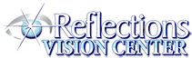 Reflections Vision Center's logo Reflections Vision Center's Company logo