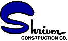 Shriver Construction's logo Shriver Construction's Company logo