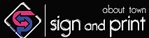 Sign and Print's logo Sign and Print's Company logo