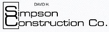Simpson Construction's logo Simpson Construction's Company logo