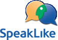 SpeakLike's logo SpeakLike's Company logo