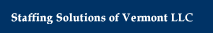 Staffing Solutions of Vermont's logo Staffing Solutions of Vermont's Company logo