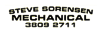 Steve Sorensen Mechanical