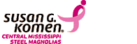 Susan G. Komen for the Cure Central MS Streel Magnolias's logo Susan G. Komen for the Cure Central MS Streel Magnolias's Company logo