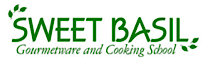 Sweet Basil Gourmetware & Cooking School's logo Sweet Basil Gourmetware & Cooking School's Company logo