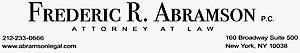 The Law Office Of Frederic R Abramson
