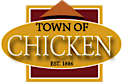 The Town of Chicken's logo The Town of Chicken's Company logo