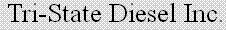 TriState Diesel's logo TriState Diesel's Company logo